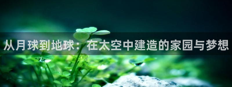 威九国际网站进入产品分类：从月球到地球：在太空中建造的家园与梦想