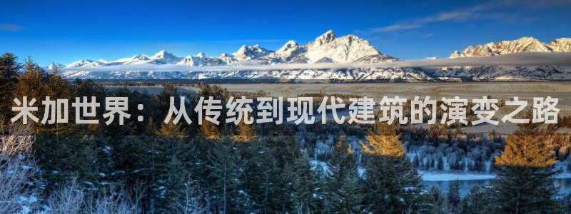 威九国际Info：米加世界：从传统到现代建筑的演变之路