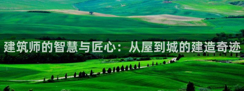 威九国际78mb官网：建筑师的智慧与匠心：从屋到城的建造奇迹