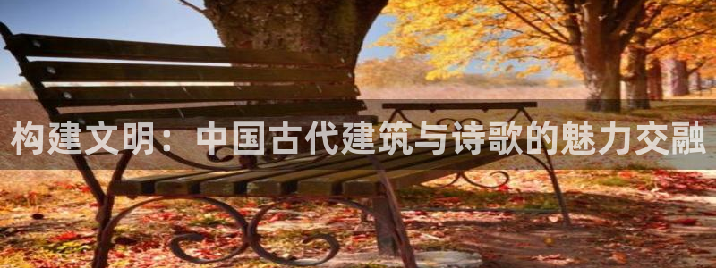 威九国际的金融服务：构建文明：中国古代建筑与诗歌的魅力交融