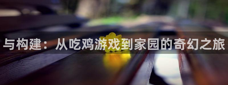 威九国际官方网站：与构建：从吃鸡游戏到家园的奇幻之旅