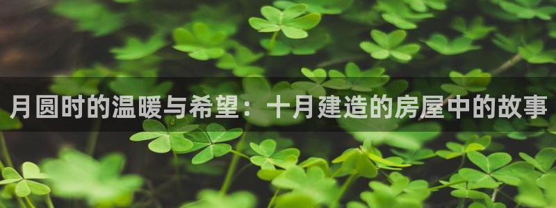 威九国际特殊奖励我的奖励竟然是嫂子：月圆时的温暖与希望：十月建造的房屋中的故事