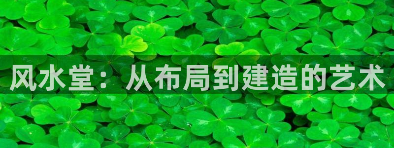 威九国际ppt免费下载网址：风水堂：从布局到建造的艺术